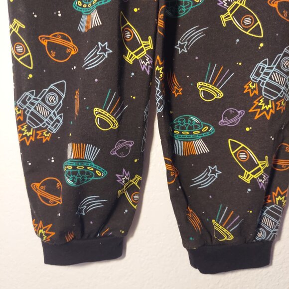 NWT Cozy Toddler Fleece Robe & Space Pajama Pants | Size 4T | Sleepwear - Picture 10 of 11